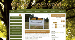 Desktop Screenshot of greenwoodmo.com